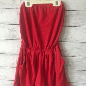 Red Love Ari Romper